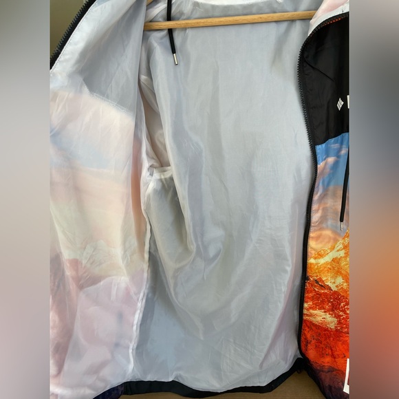 Polaroid Mountain Print Windbreaker Jacket, Men’s Medium - Picture 5 of 9